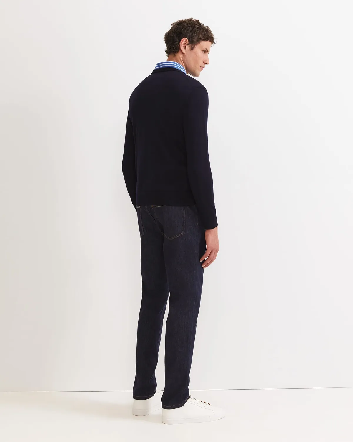 Sportscraft Merino Crew Neck Knit pull mérinos homme