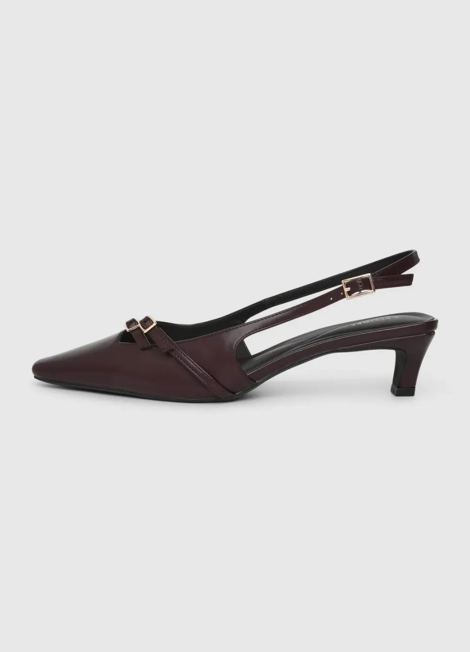 Calliope slingback femme bout pointu talon bas 4 cm