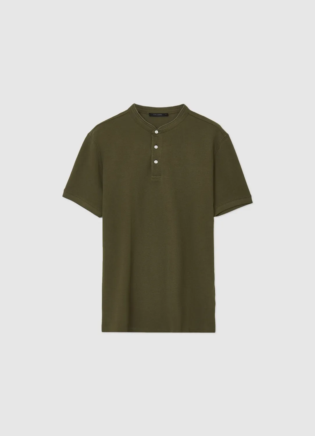 Calliope T-shirt coréen homme uni coton