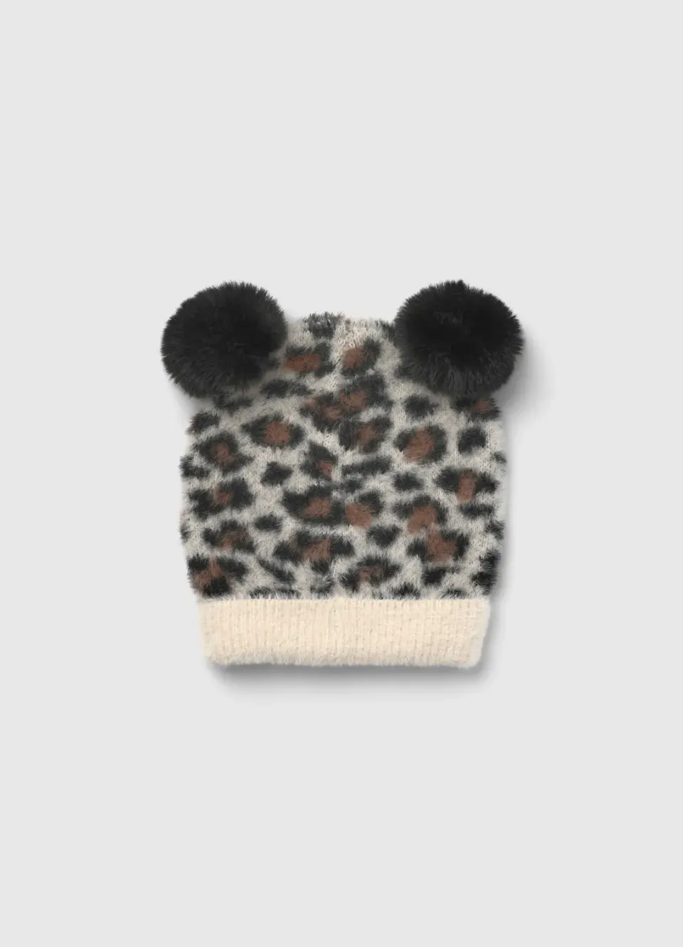 Calliope Bonnet animalier fille M pompons
