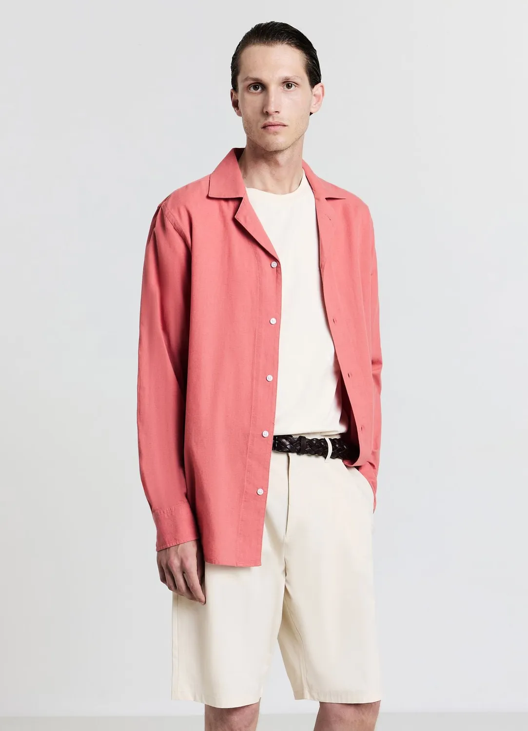 Calliope Double pinces Bermuda homme habillé