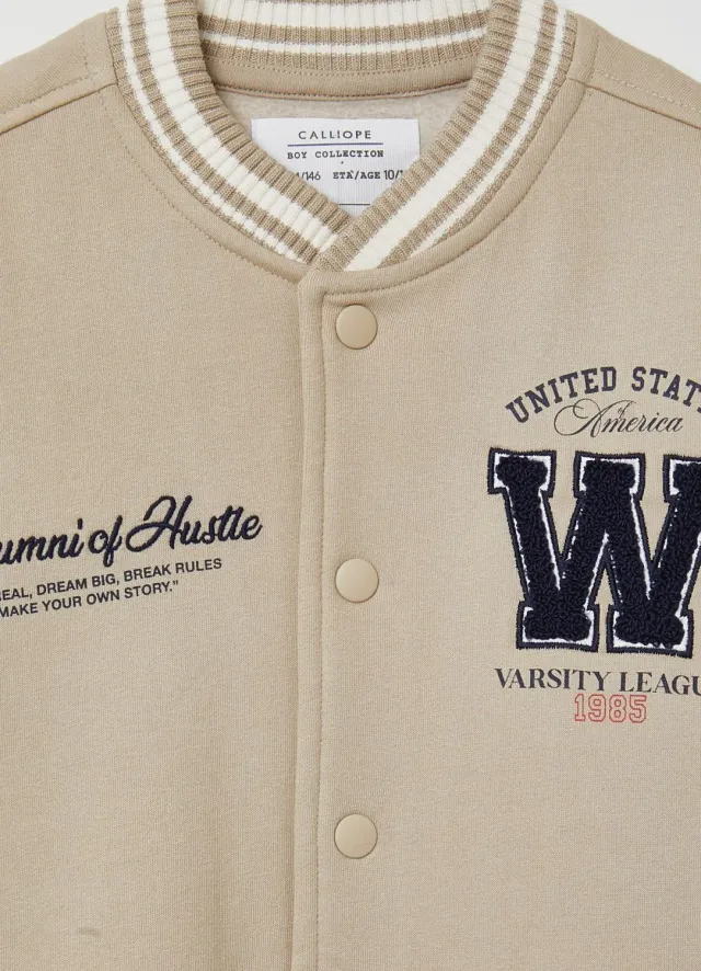 Calliope Bomber College Veste Garçon Varsity
