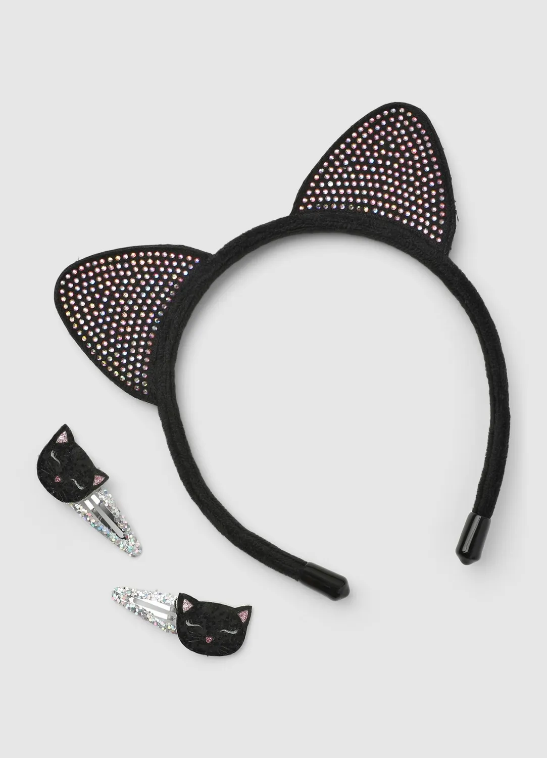 Calliope lot 3 accessoires cheveux fille chat