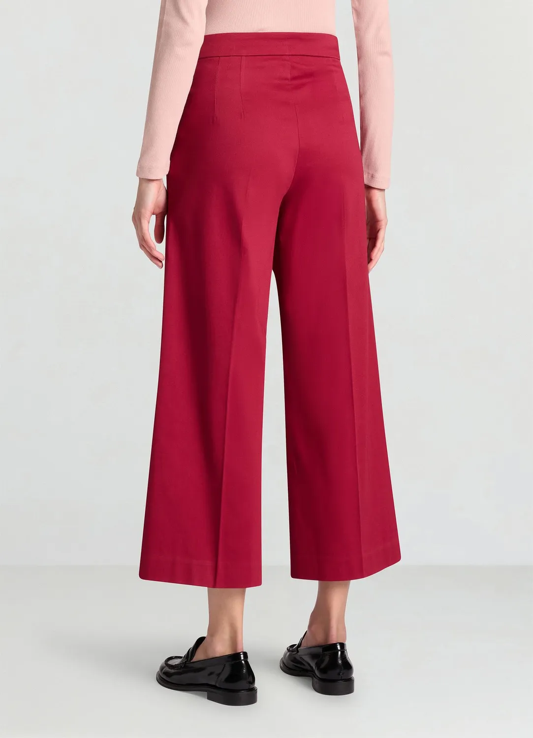 Calliope Culotte tailleur femme jambe large uni bureau