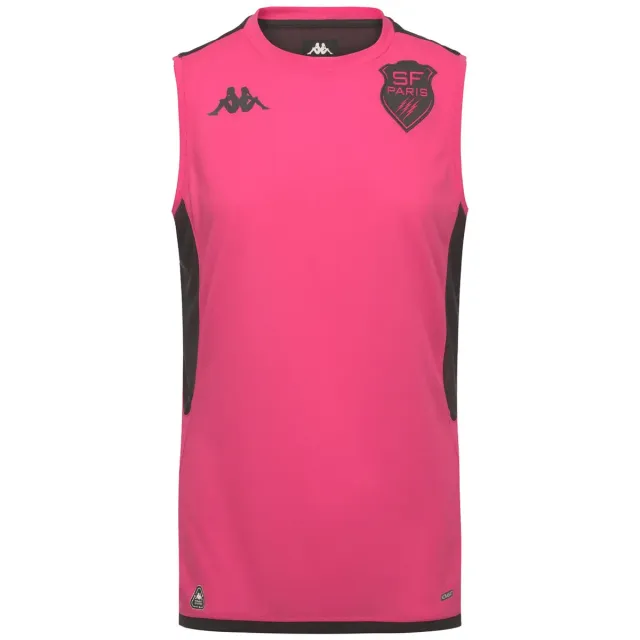 Kappa Masco Pro 2 Stade Français débardeur rose homme