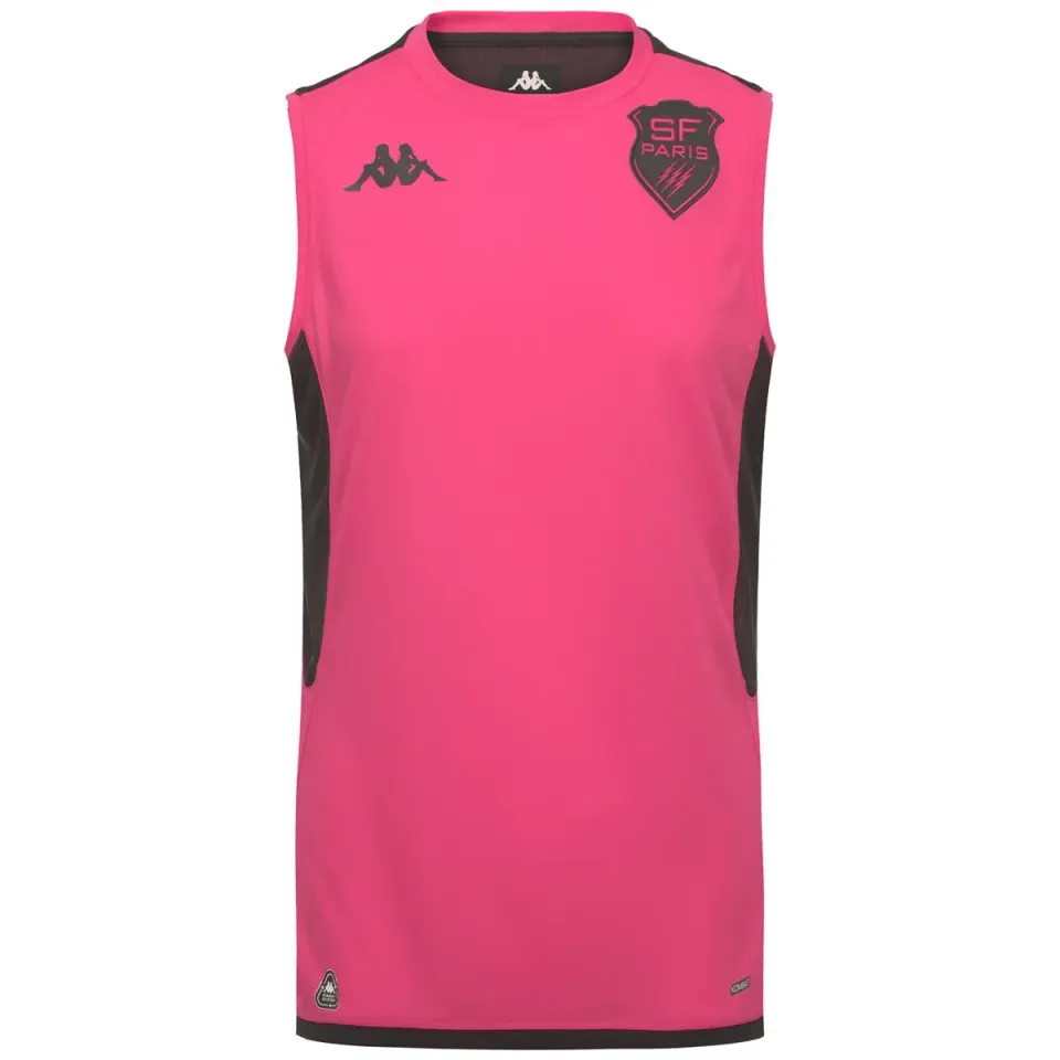Kappa Masco Pro 2 Stade Français débardeur rose homme