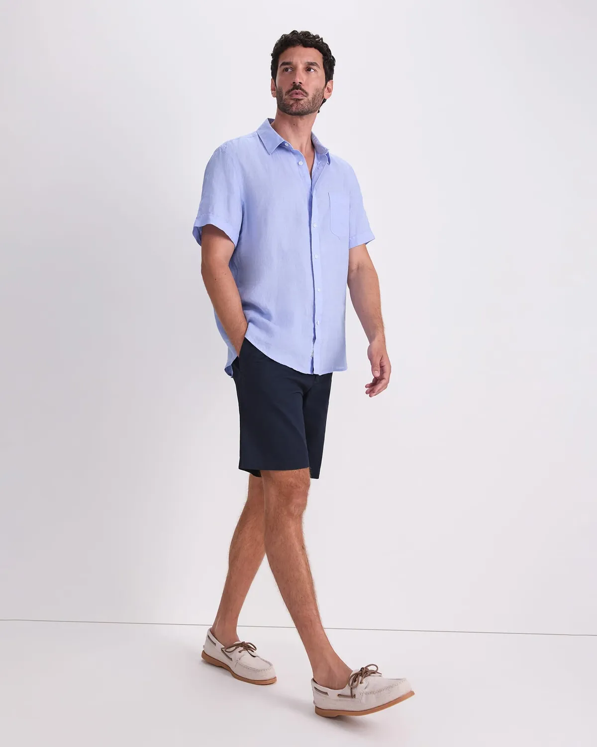 Sportscraft Delave chemise lin manches courtes