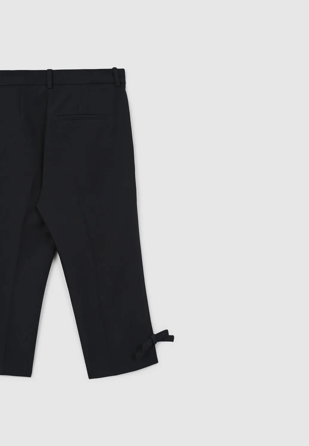 Calliope pantalon capri femme nœuds taille S