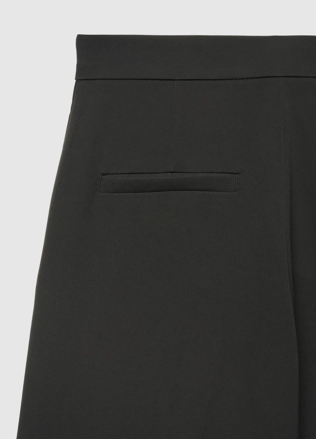 Calliope pantalon culotte femme large taille haute uni