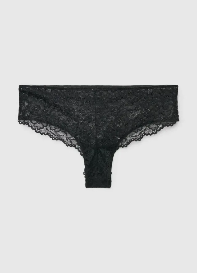 Calliope lot de 3 culottes dentelle femme taille moyenne