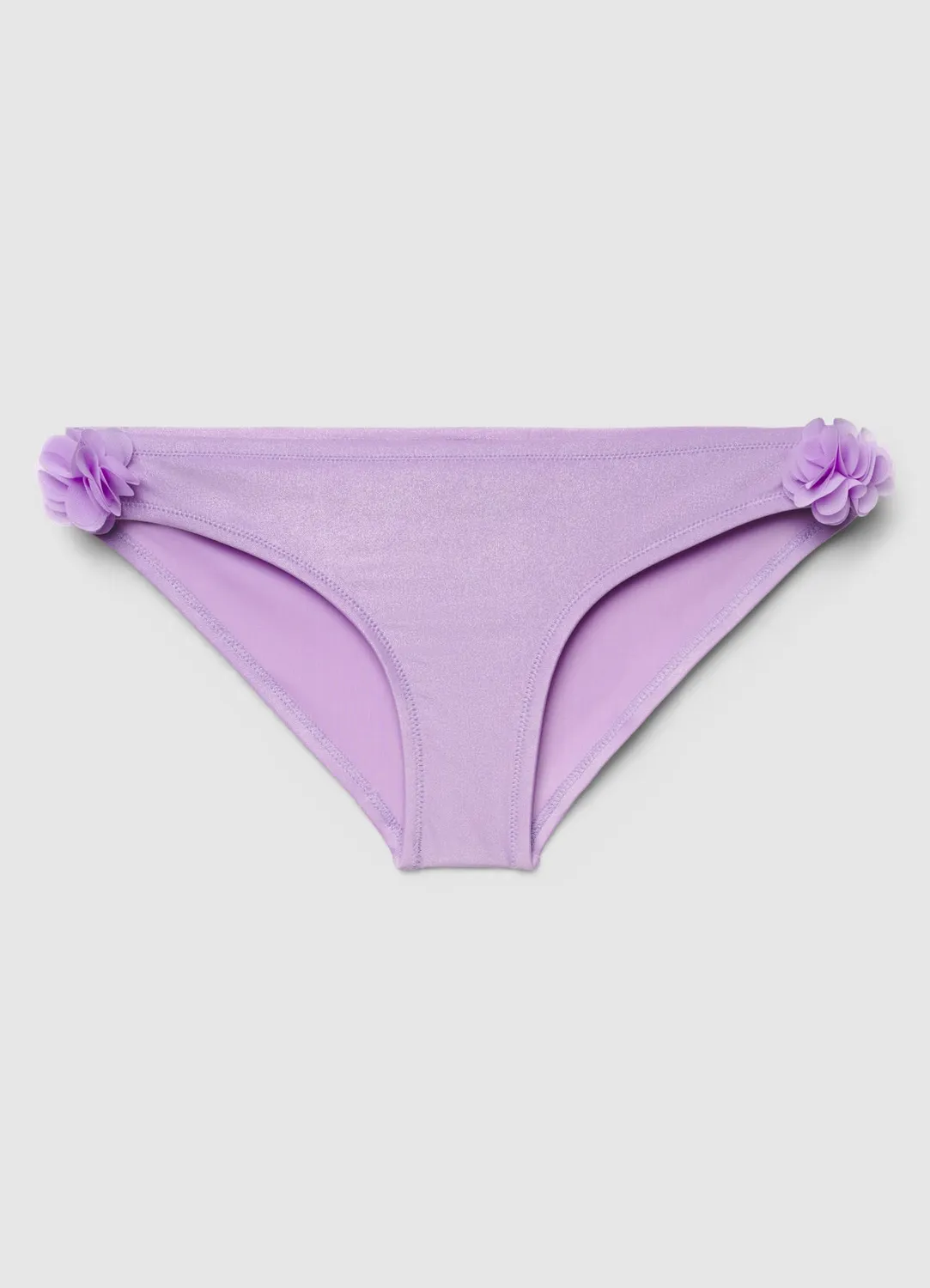 Calliope bikini fille fleurs maillot 2 pièces uni