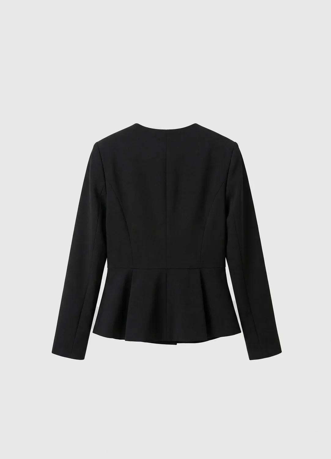 Calliope veste péplum boutons bijou femme