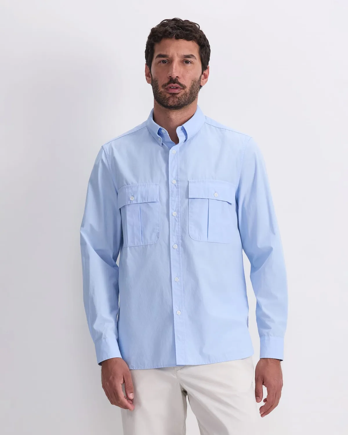 Sportscraft Military chemise coton homme poches poitrine
