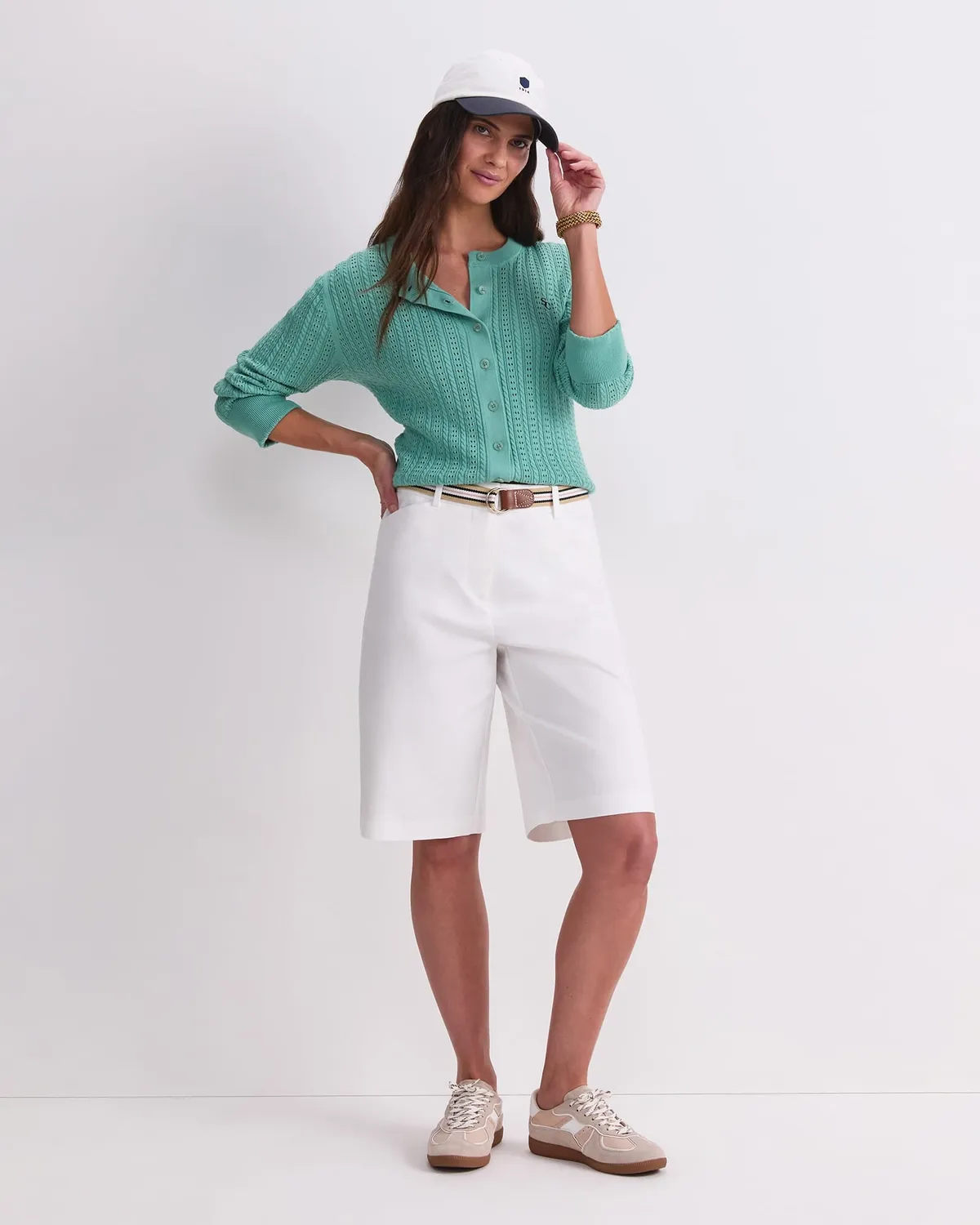 Sportscraft Elka 120811 cardigan femme coton