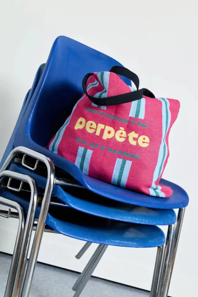 Perpète cabas Samantha rose coton recyclé