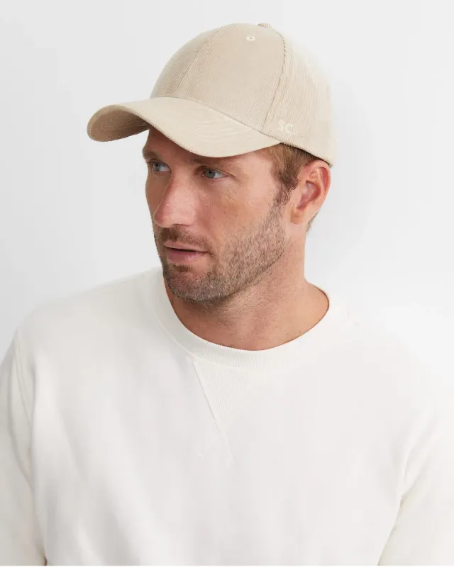 Sportscraft SC Logo Cord casquette coton