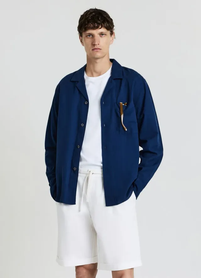 Calliope surchemise poche boutons coton homme