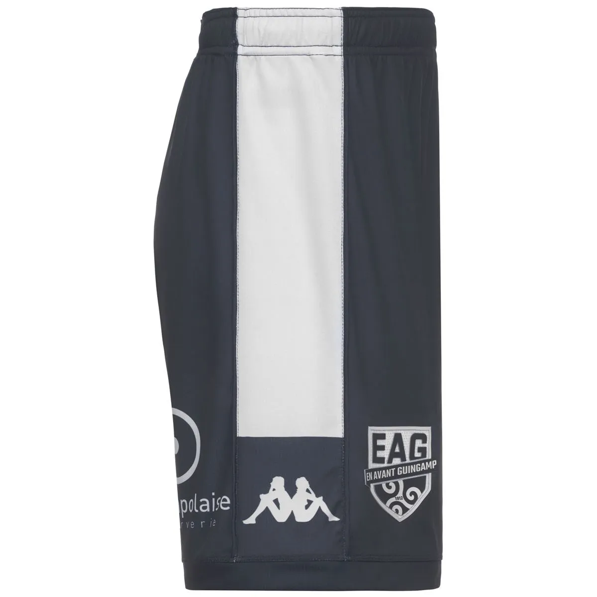 Robe di Kappa Borolo Third EA Guingamp 26/27 short homme noir