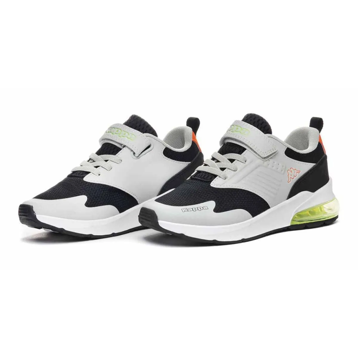 Kappa Myagi sneakers enfant gris 28 à 34 respirantes