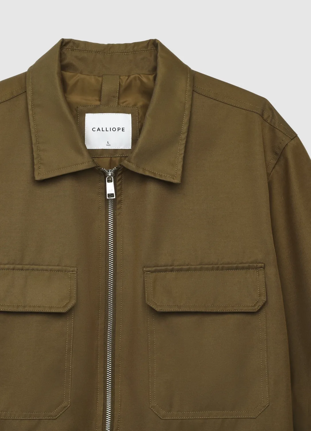 Calliope Zip Blouson homme poches plaquées
