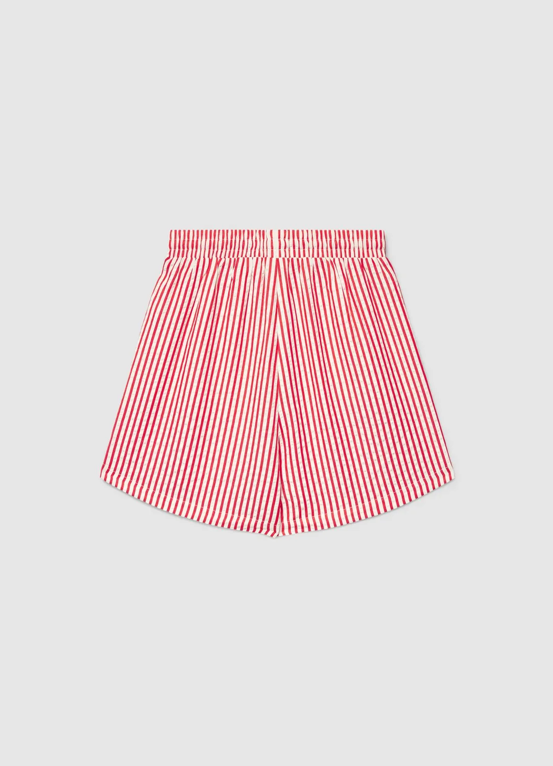 Calliope short rayé femme taille haute cordon