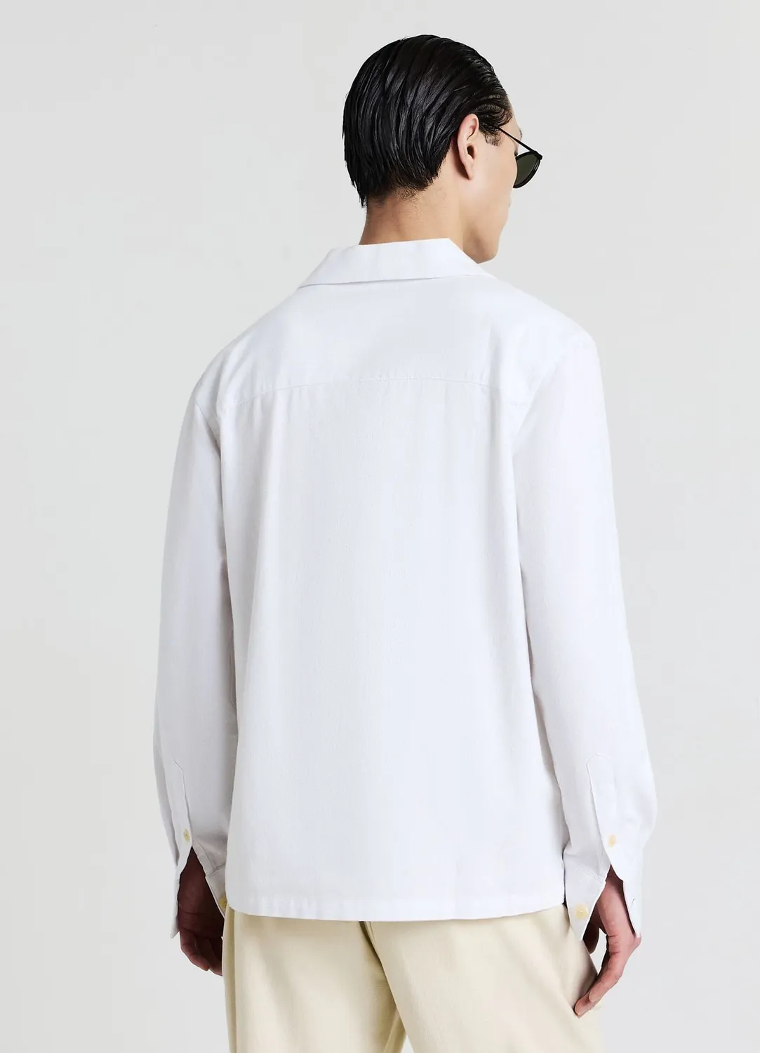 Calliope shacket unie surchemise homme coupe regular
