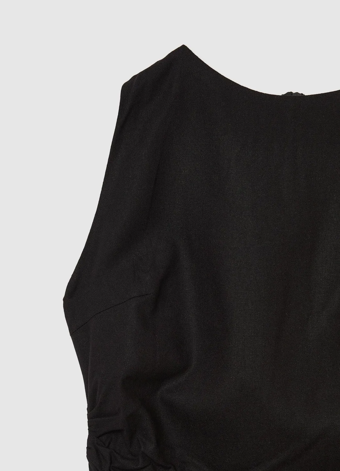 Calliope robe longue femme misto lino unie