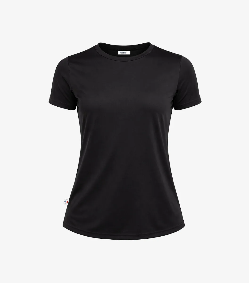Cocorico Focus t-shirt sport femme noir technique