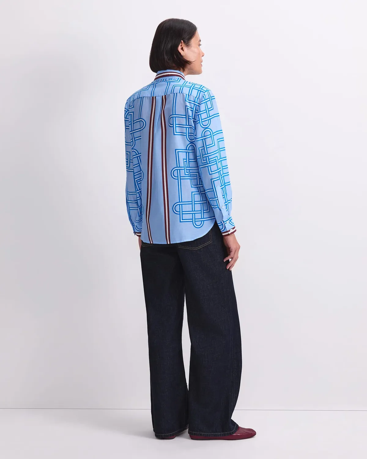 Sportscraft Rhodes chemise manches longues coton soie