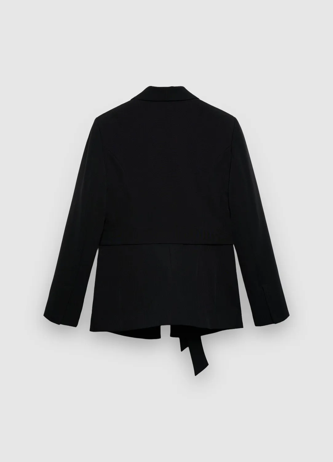 Calliope veste blazer ceinturée femme unie soirée