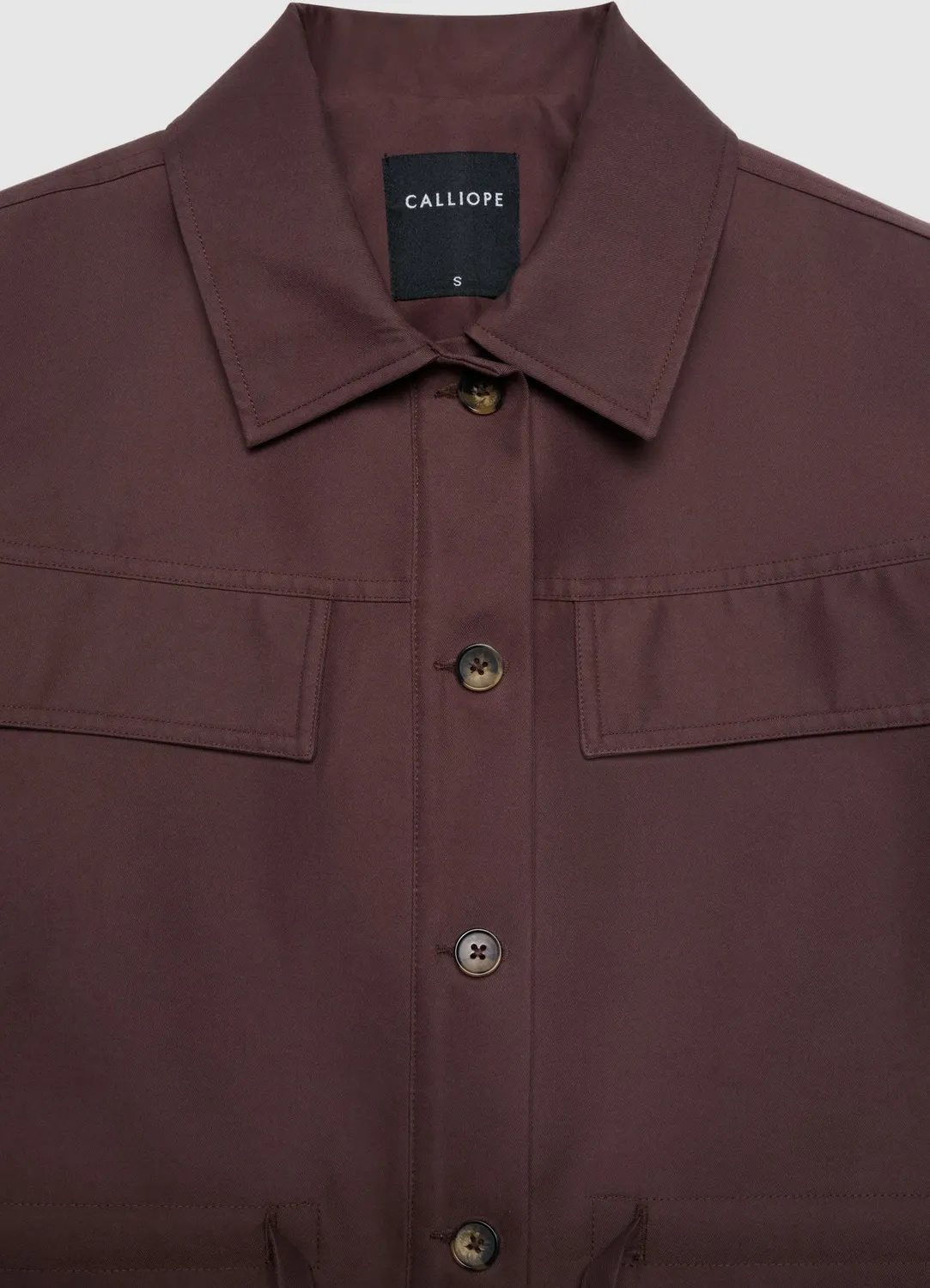 Calliope gilet femme boutons poches à rabat S