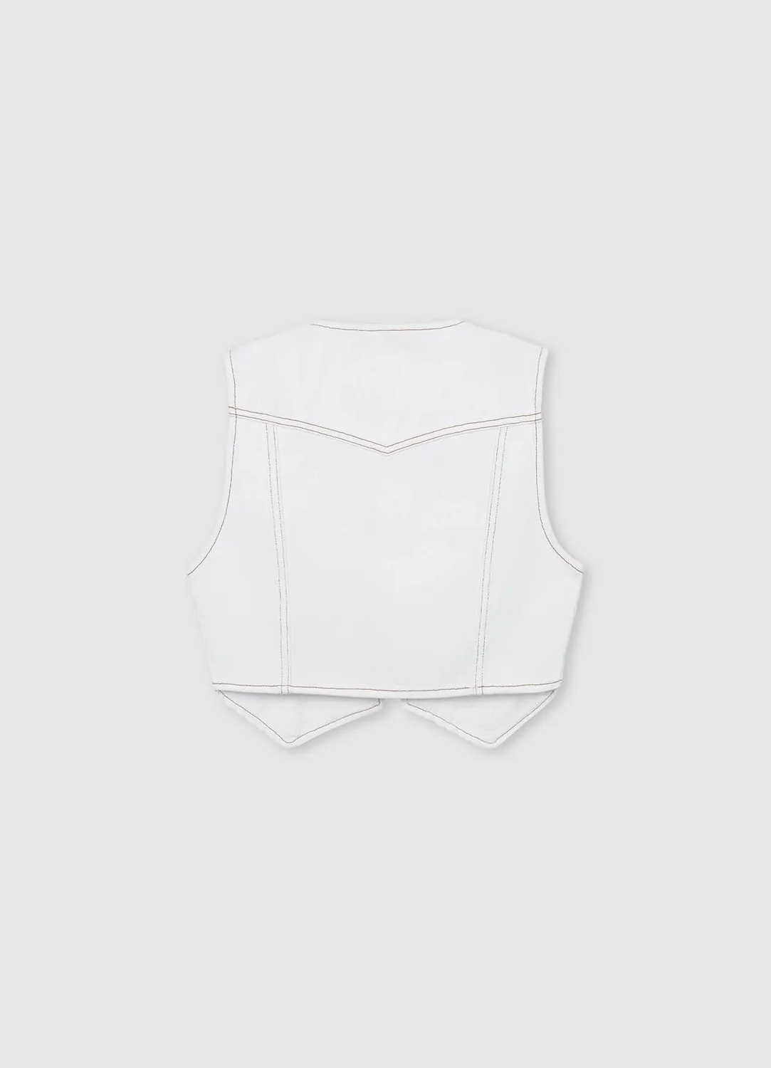 Calliope Gilet Eyelet gilet femme détail ajouré