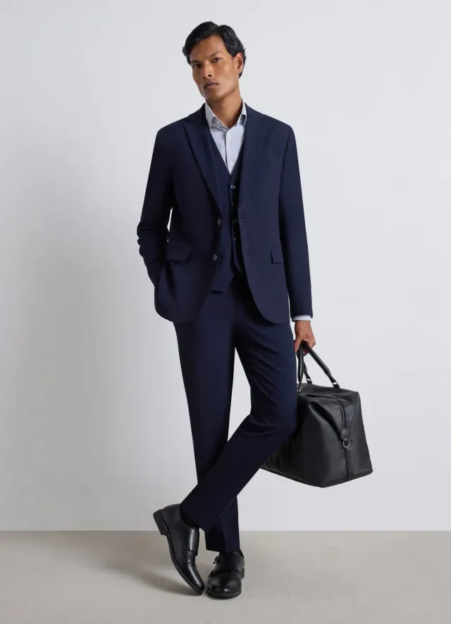 Calliope veste unie monopetto blazer homme regular
