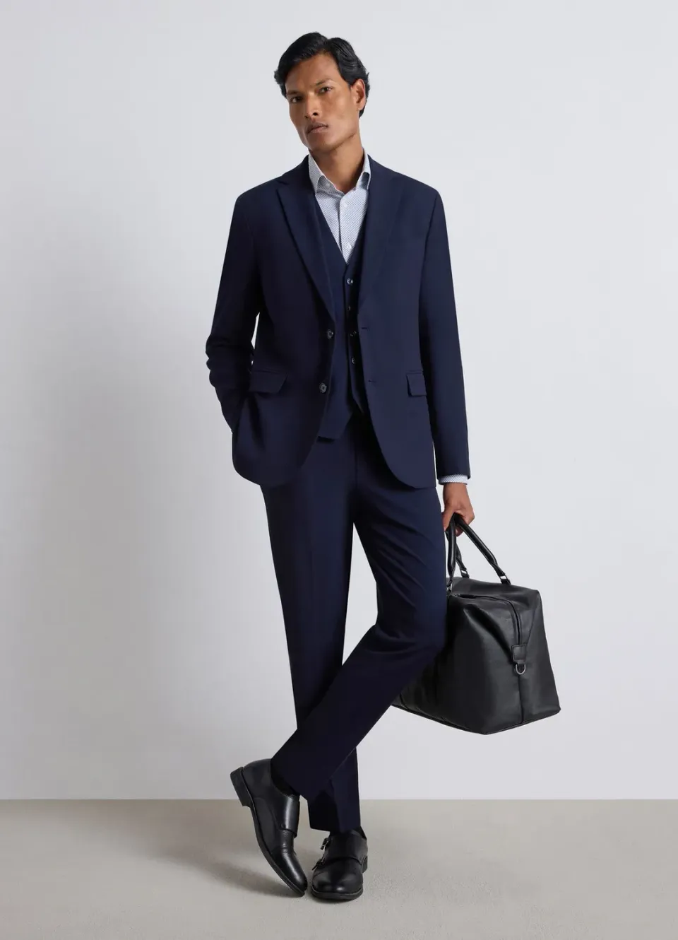 Calliope veste unie monopetto blazer homme regular