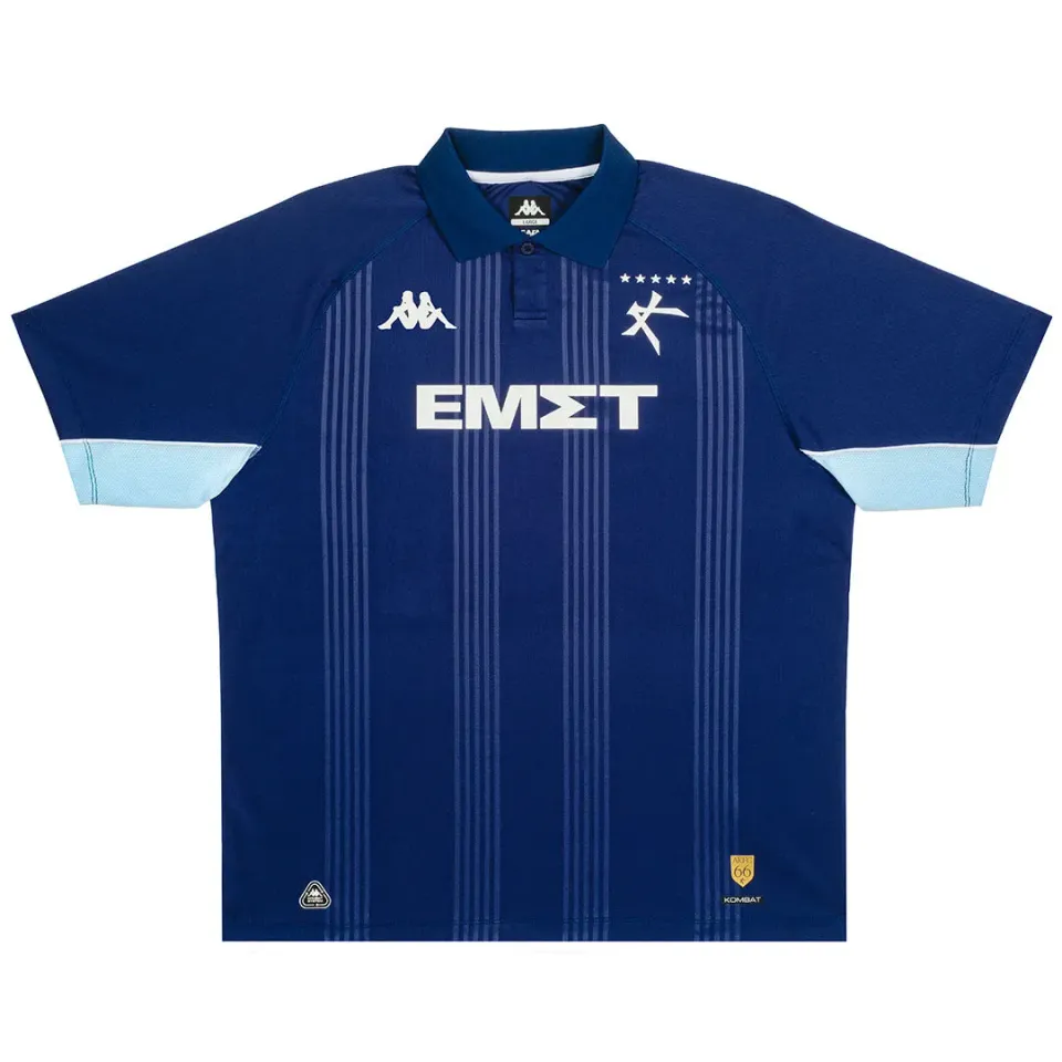 Robe di Kappa Kombat Home Athens Kallithea FC 26/27 maillot homme bleu