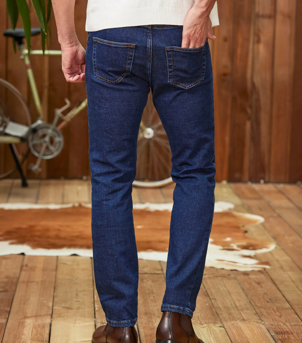 Cocorico Regular jean homme bleu foncé denim
