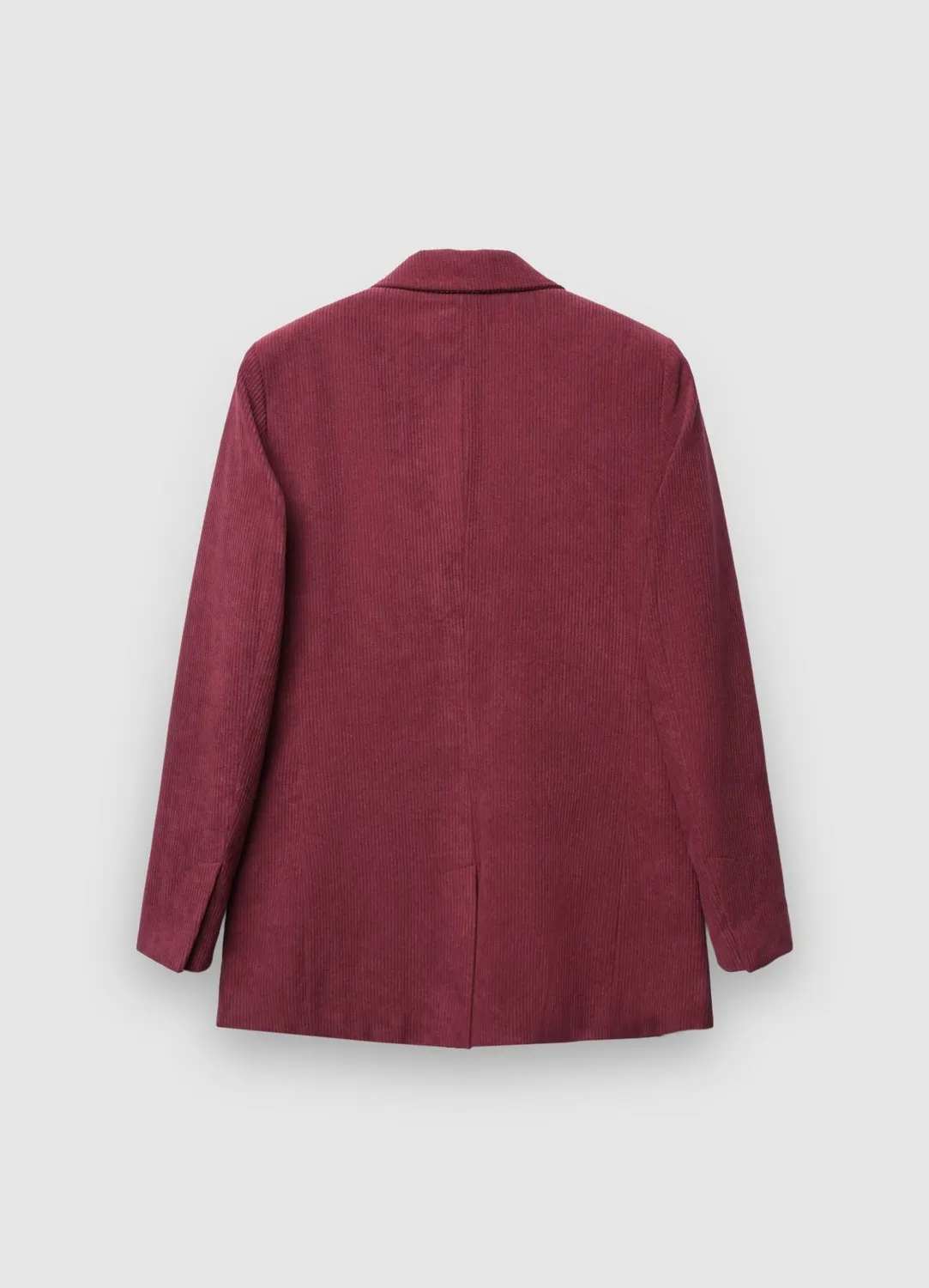 Calliope blazer femme double boutonnage effet velours