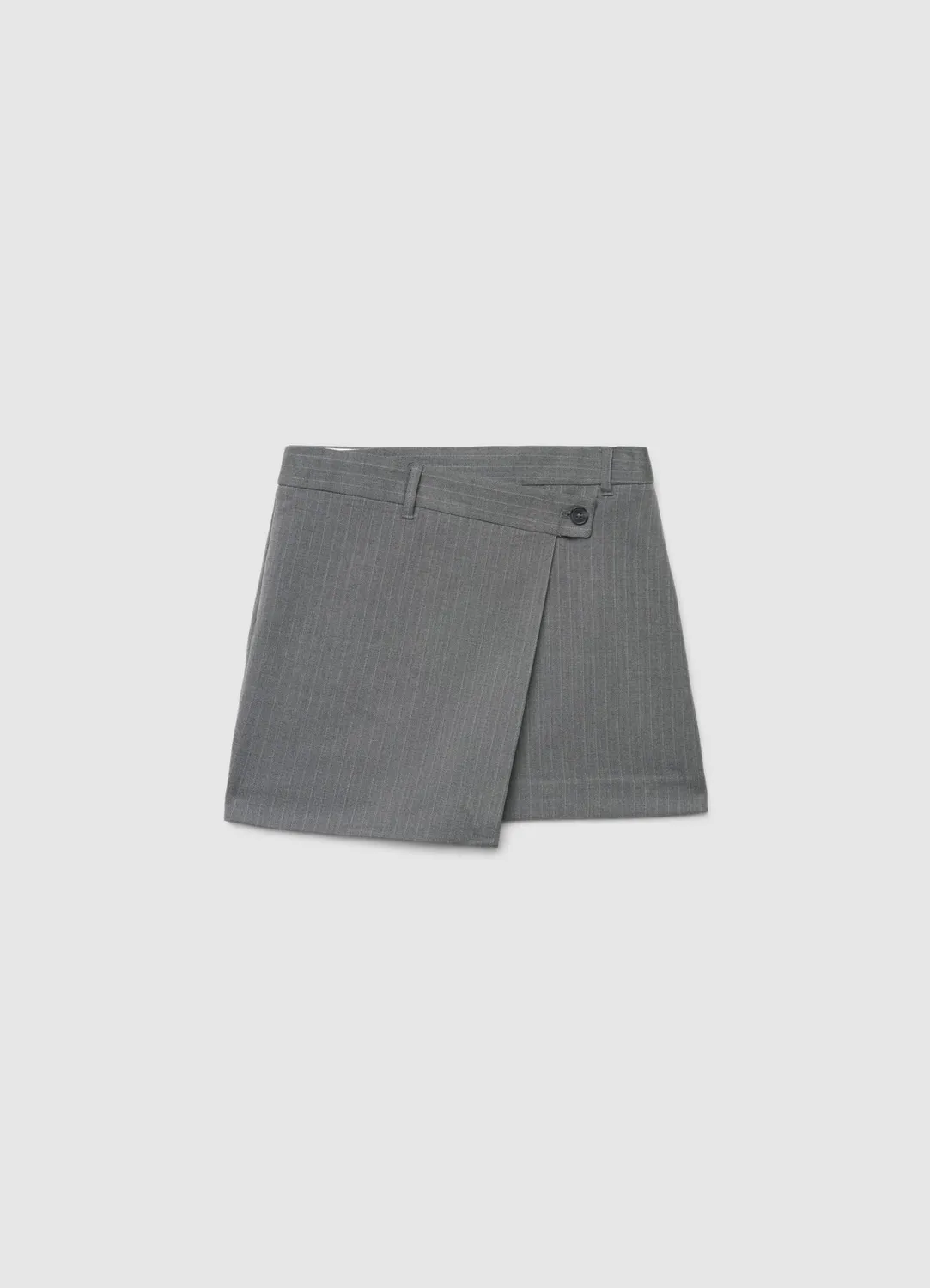 Calliope jupe mini portefeuille rayures femme