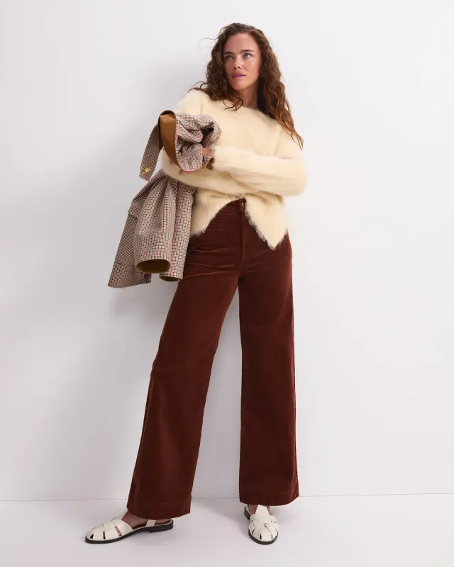 Sportscraft Alpaca Blend 120654 pull femme col rond