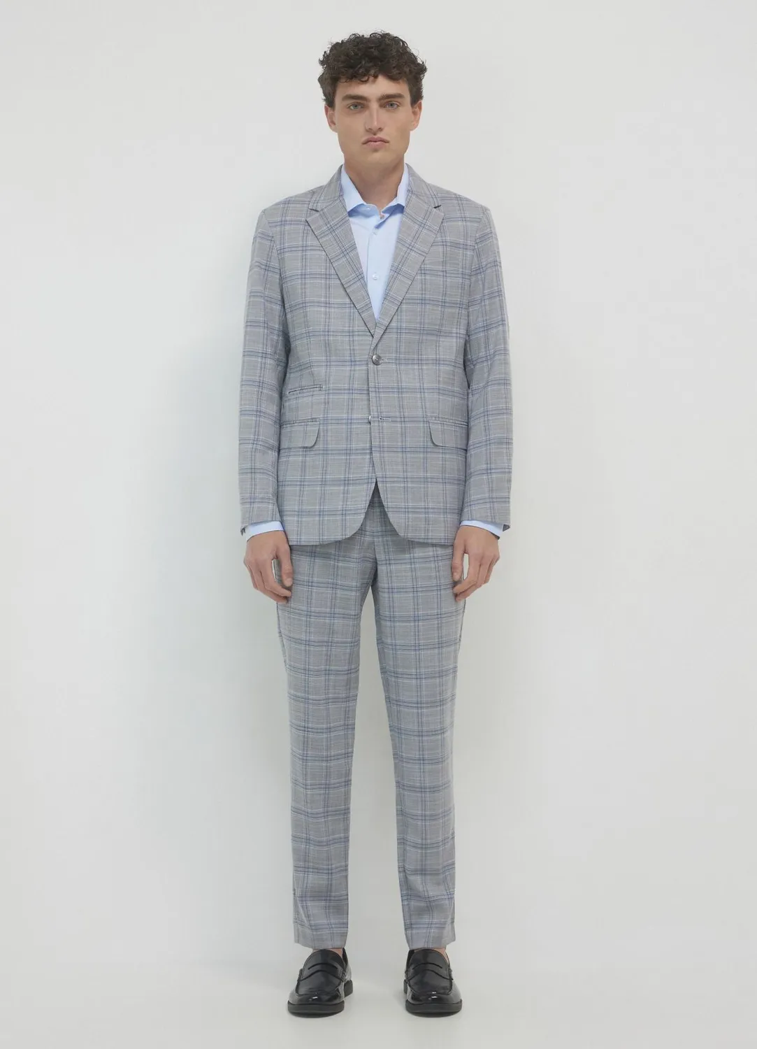 Calliope veste blazer homme à carreaux monopetto regular