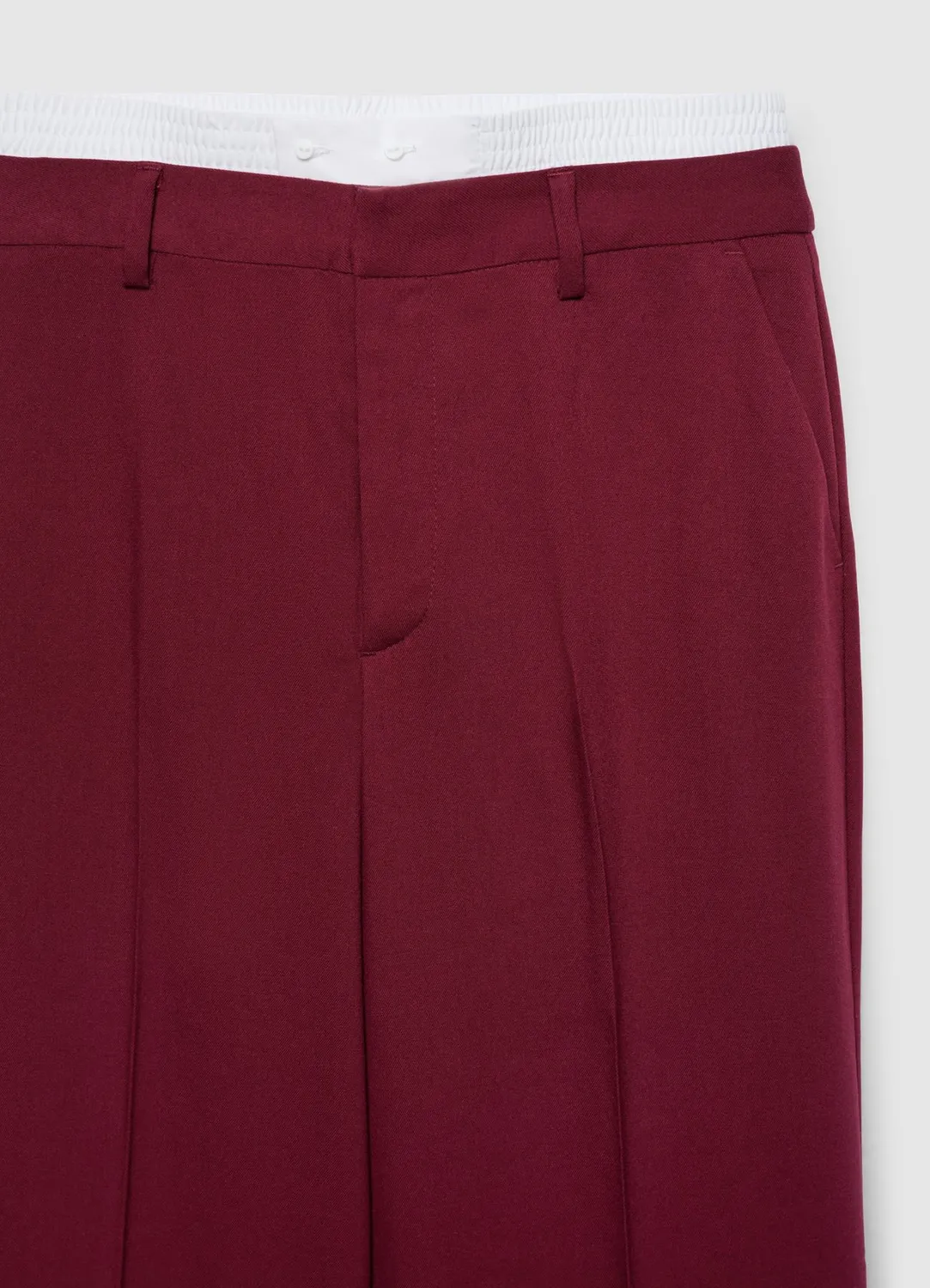 Calliope pantalon palazzo femme large taille élastique