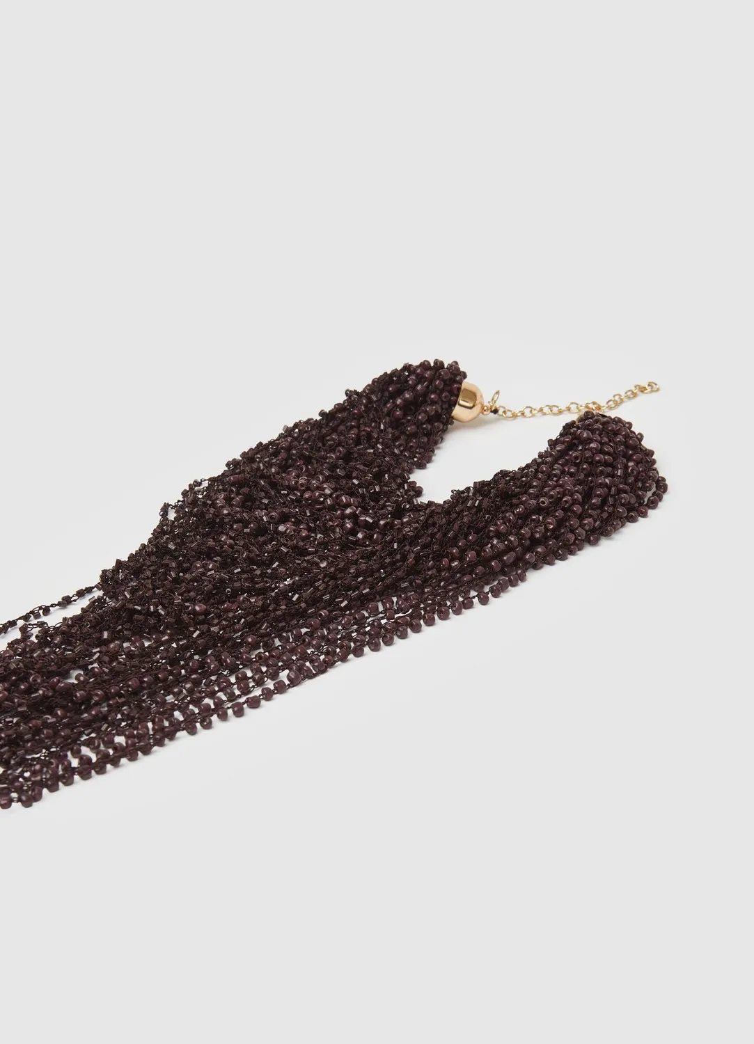 Calliope collier multilayer perles femme réglable