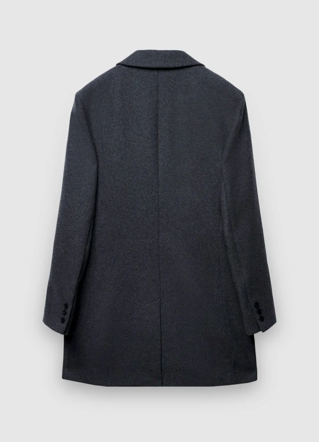 Calliope manteau homme uni monopetto 3 boutons