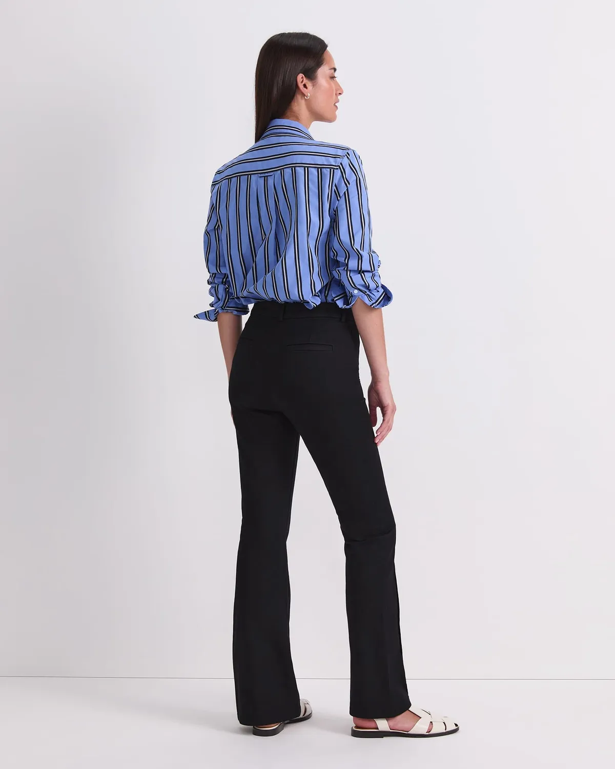 Sportscraft Nyra Pintuck jean flare long femme