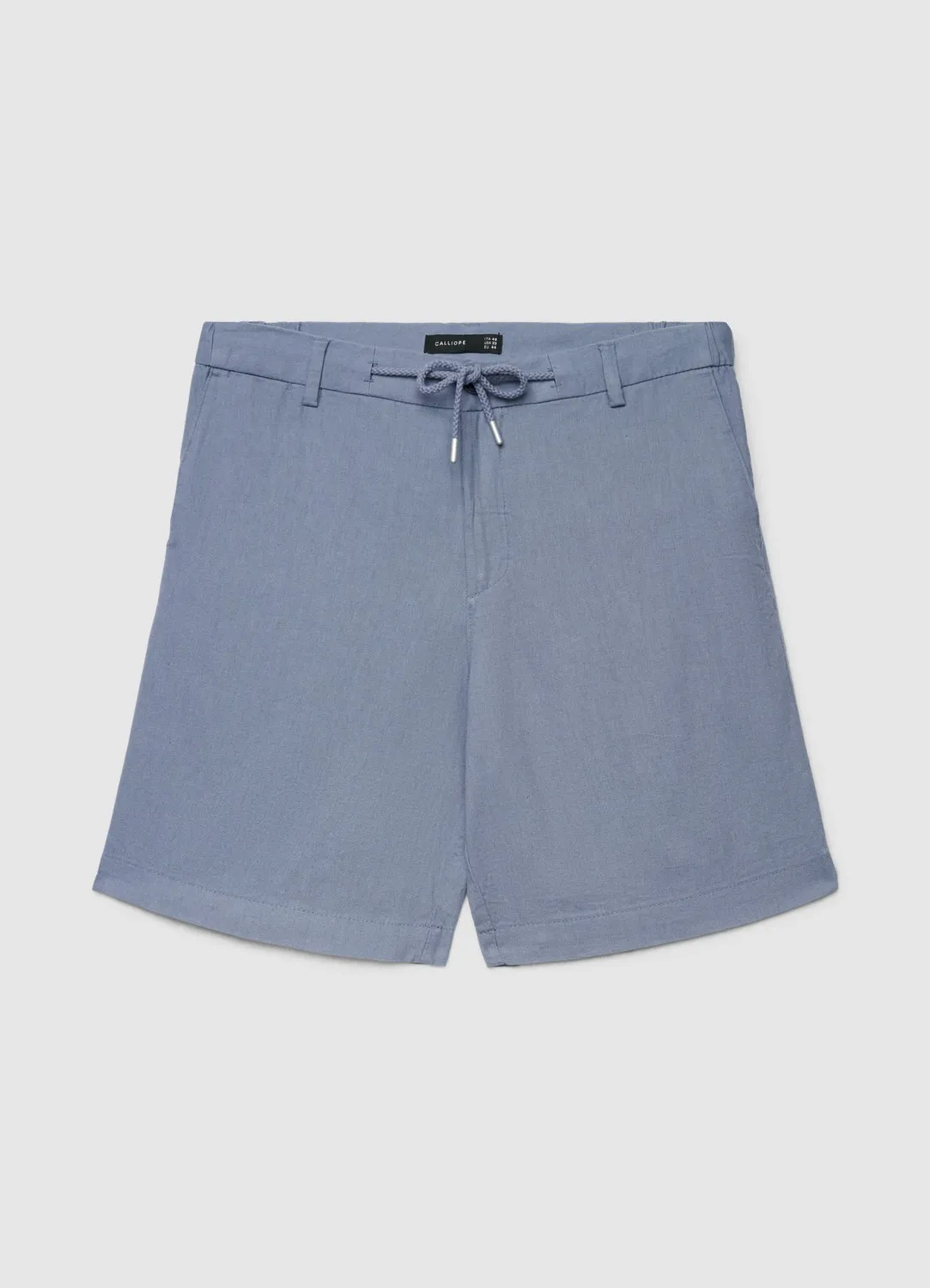 Calliope Bermuda misto lino short homme taille haute