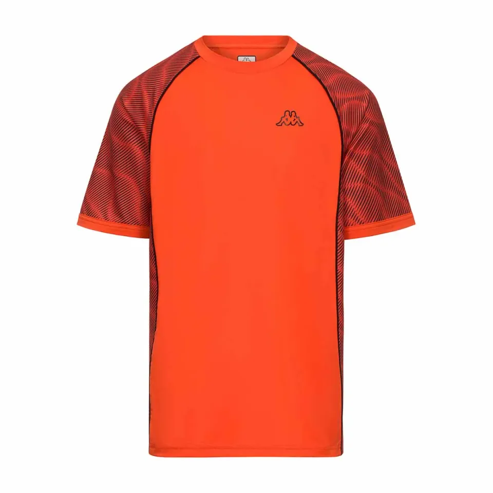 Kappa Ilviah t-shirt homme orange polyester respirant