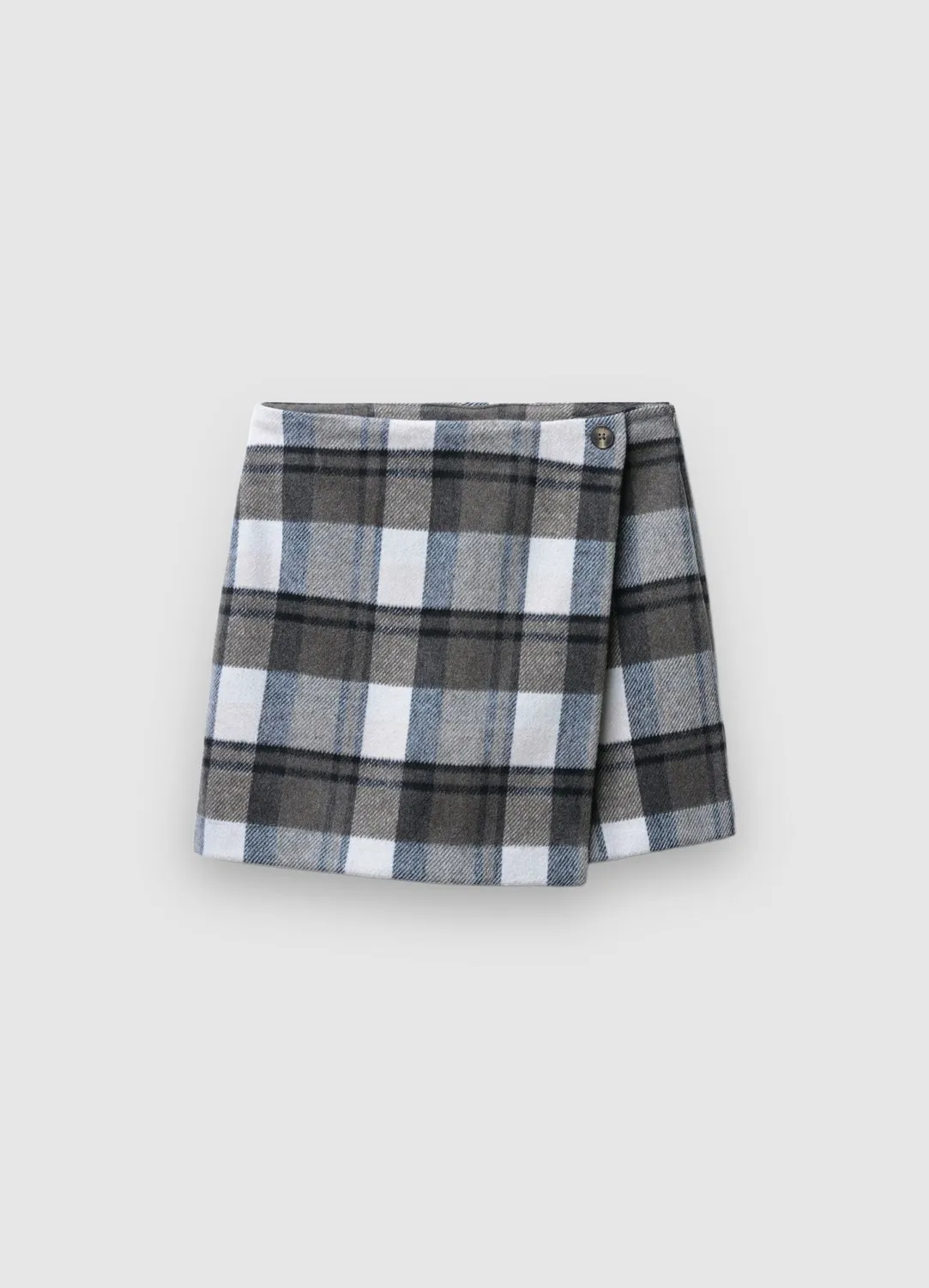Calliope Skort à Carreaux jupe-short portefeuille