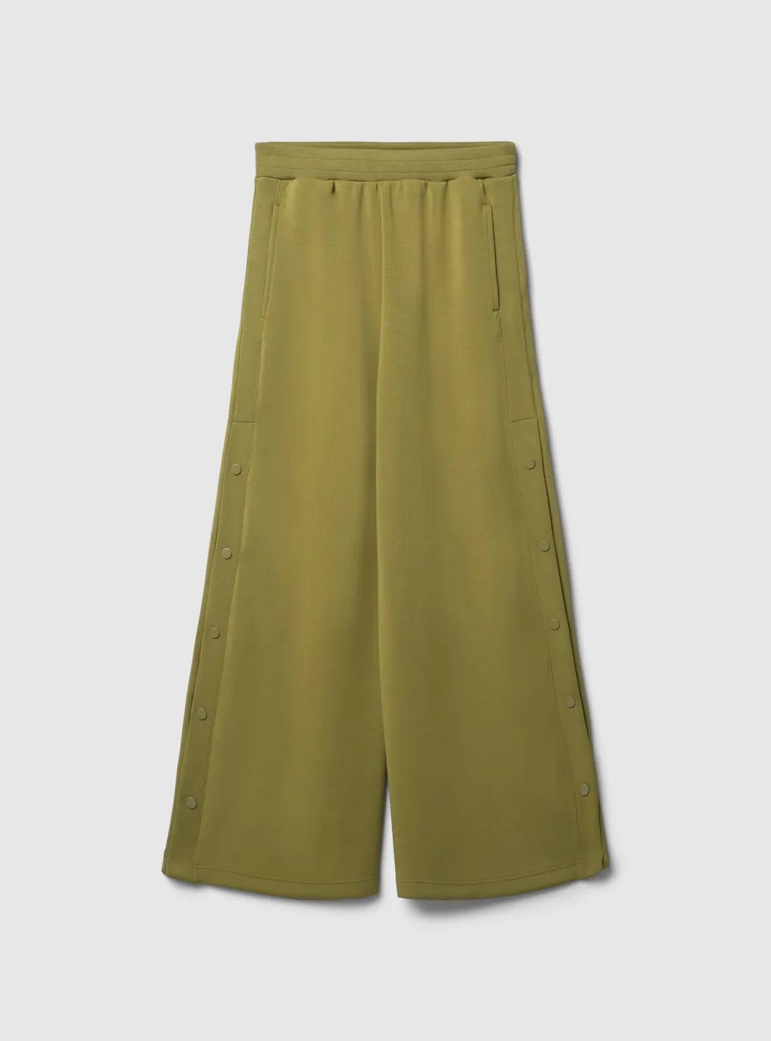 Calliope pantalon palazzo boutons latéraux femme taille unique