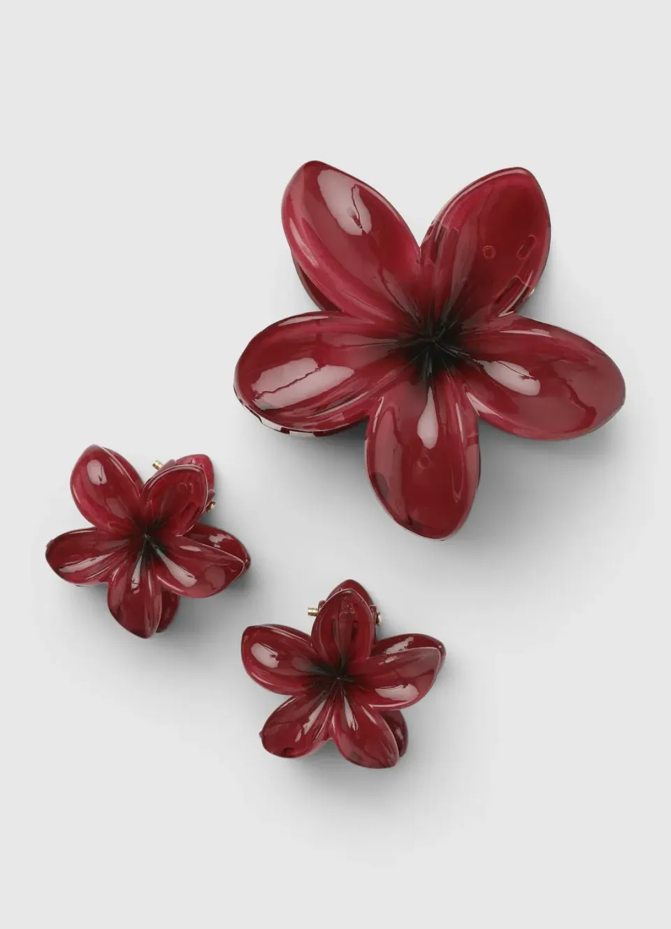 Calliope Lot 3 Pinces Cheveux Fleur Femme