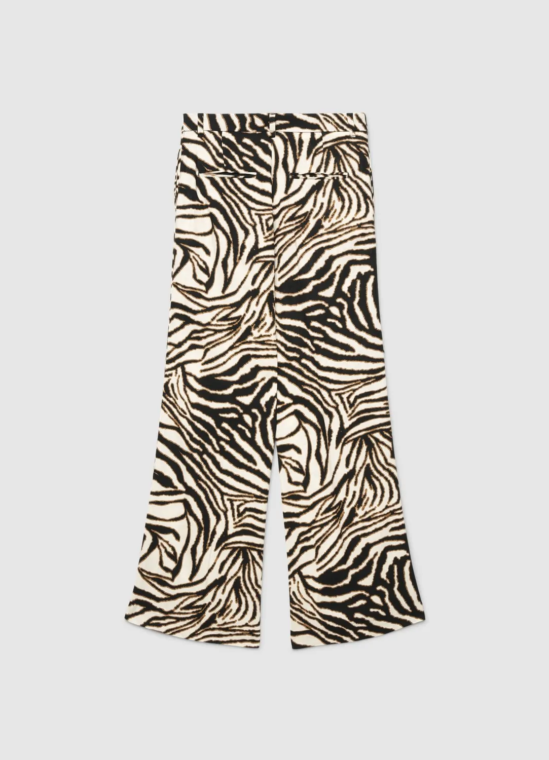 Calliope pantalon palazzo femme imprimé zèbre
